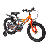Kross Clamour 16T Kids Cycle – Grey Orange, Steel Frame, Alloy Rim